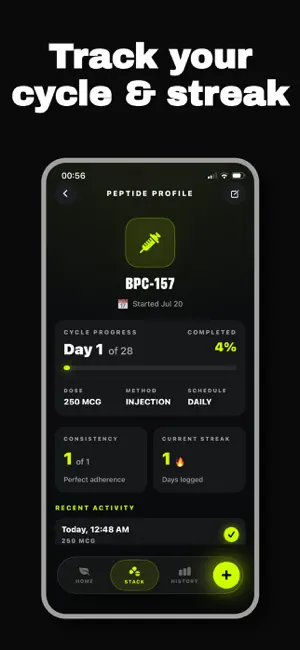 Peptide Tracker - Peptik screenshot 4