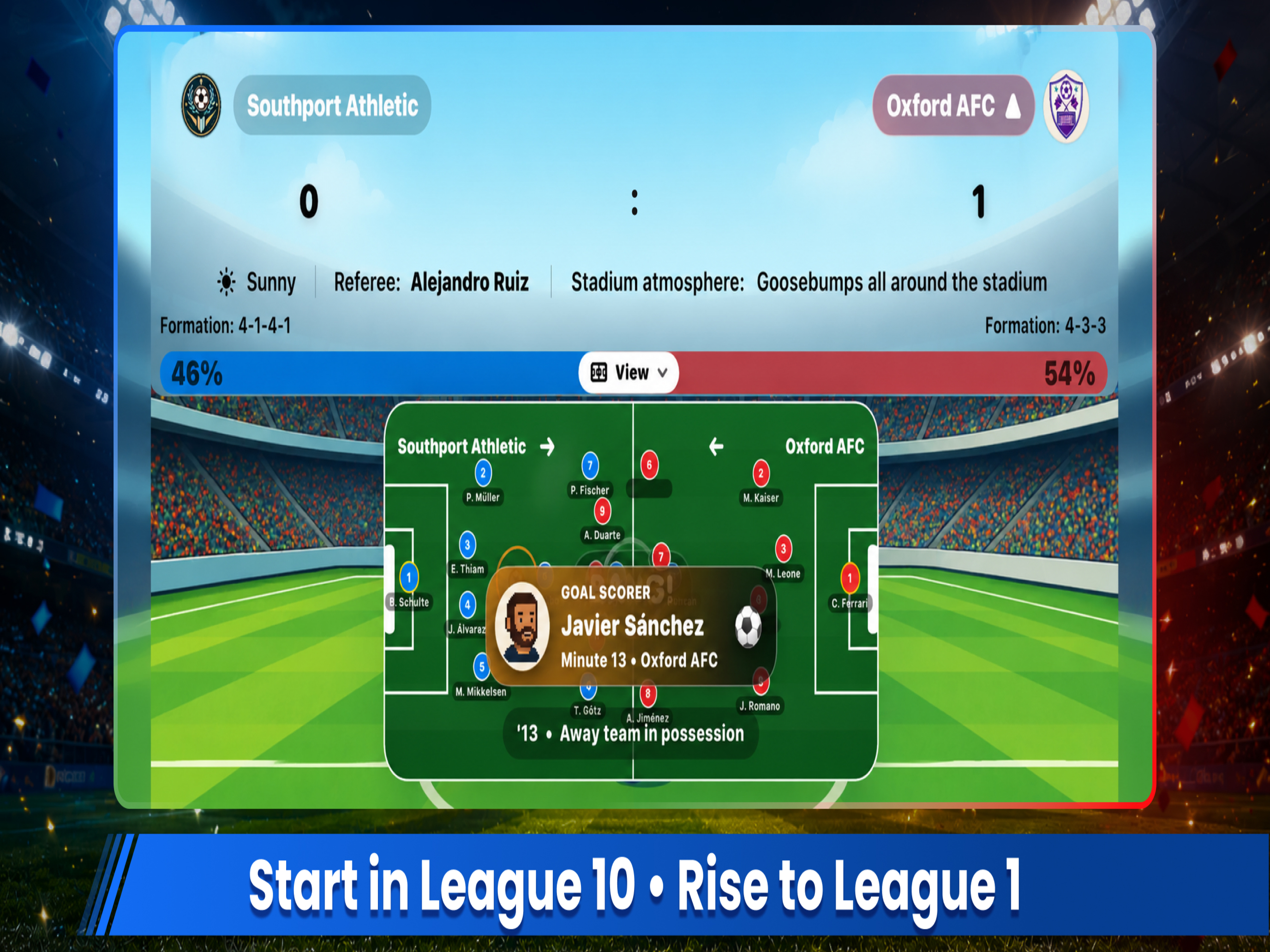 Bolzplatz – Soccer GM screenshot 11