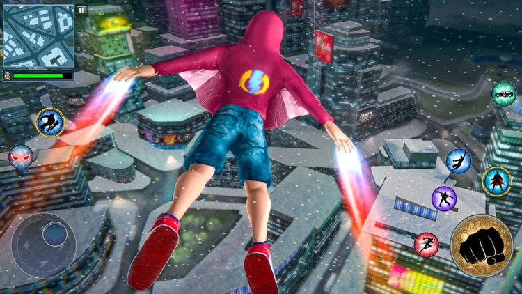 Electra Rope Superhero Fighter