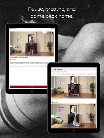 My Mate’s Yoga App iPad screenshot