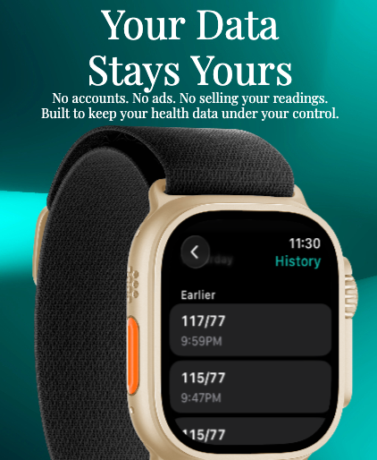 PrivacyBP Blood Pressure Log screenshot 20