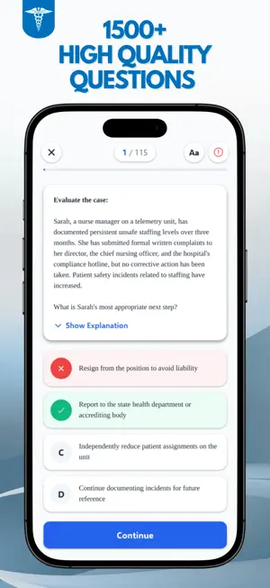 AONL CNML Exam Prep 2026 screenshot 2