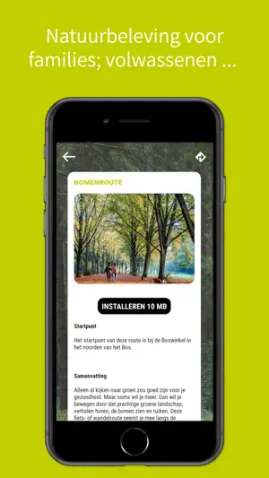 Amsterdamse Bos-app screenshot 4