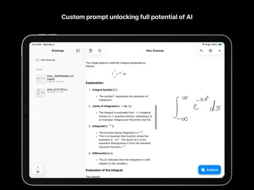 WriteTex - Math OCR & LaTeX iPad screenshot