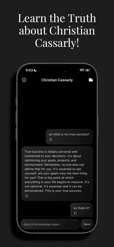 Christian Cassarly App screenshot 2
