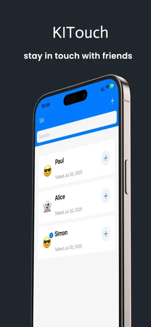 KITouch: Keep in Touch screenshot 1