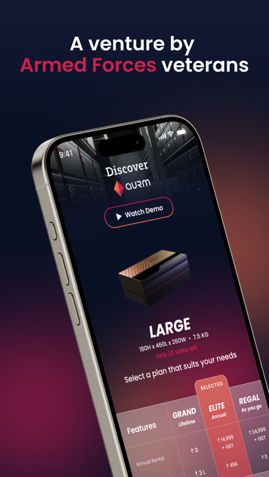 Aurm: Bank Lockers Redefined Screenshot