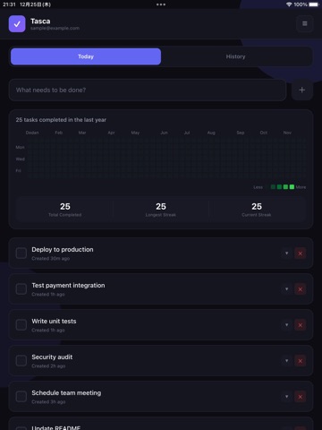 App screenshot