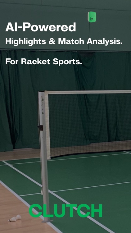 Clutch: AI for Racket Sports