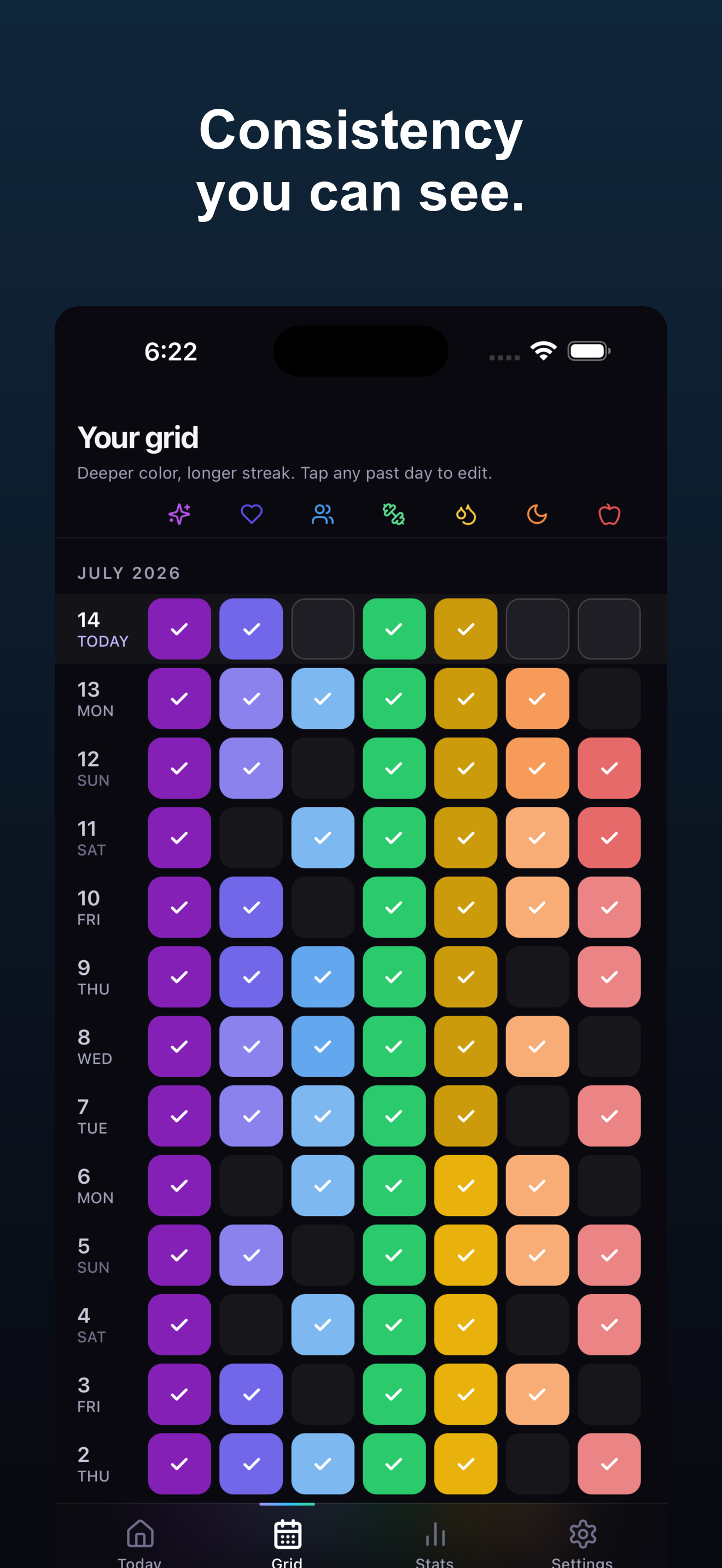 7habits: Daily Habit Tracker screenshot 4