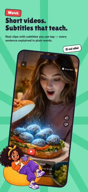 Erla: Learn Finnish with AI screenshot 4