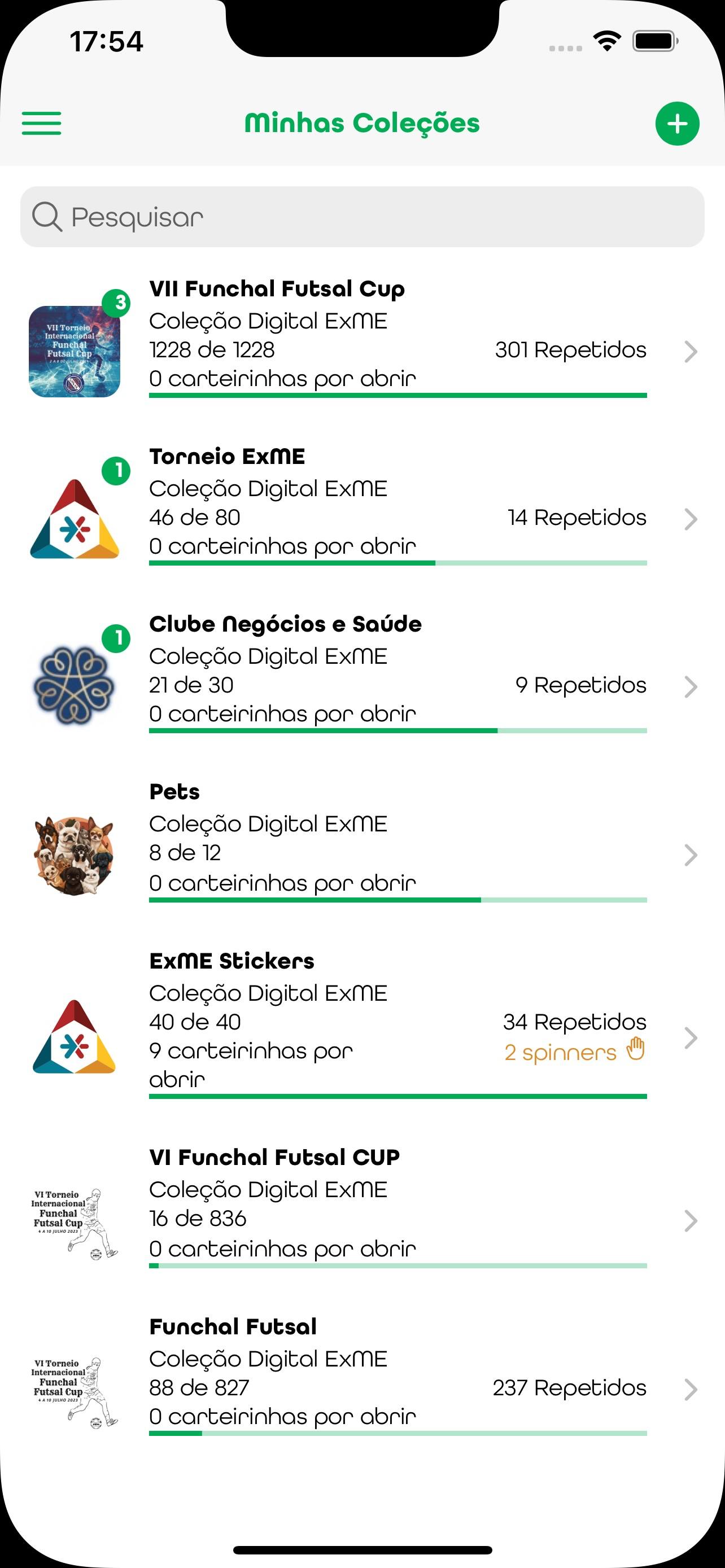 ExME - Cromos Digitais