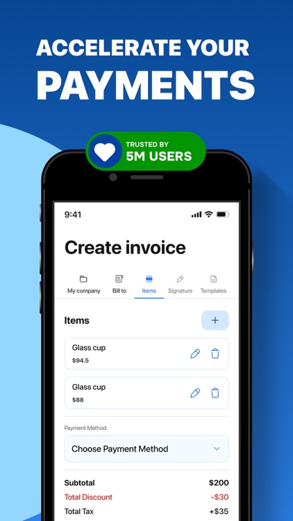 Invoice Maker:Business Receipt