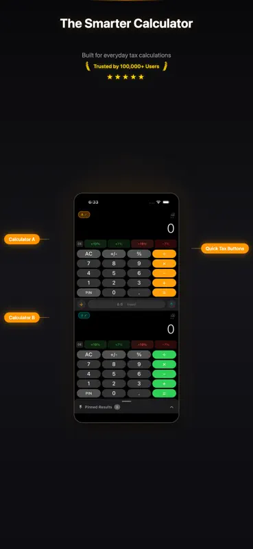 Double Calculator - Tax & VAT screenshot 2 of 5