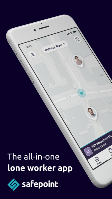 Safepoint: Lone Worker Safety app screenshot