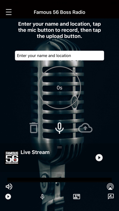 Famous 56 Boss Radio Screenshot