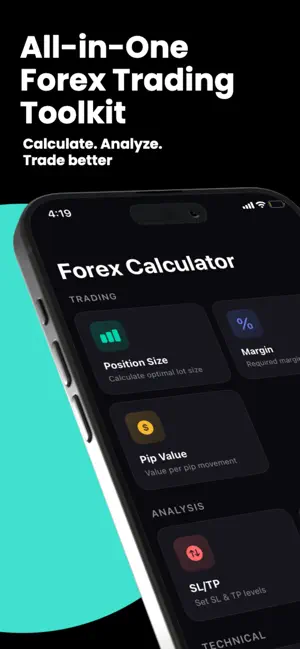 Forex Calculator & Tools screenshot 1