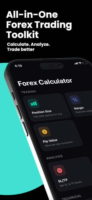 Forex Calculator & Tools Screenshot 1 of 5