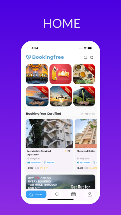 Screenshot #3 pour Bookingfree Holidays