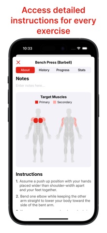 Flexer: Gym Workout Tracker Screenshot 5 of 7