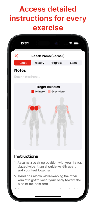 Flexer: Gym Workout Tracker Screenshot 5 of 7