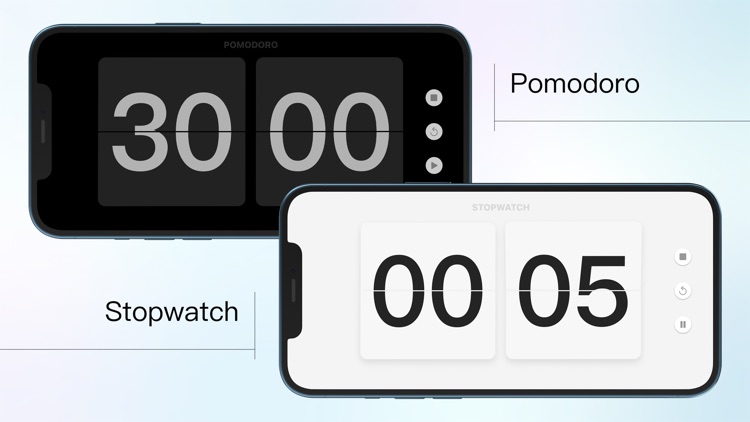 Zen Flip Clock - Minimal Timer by Chaoyang Minimal Software Studio