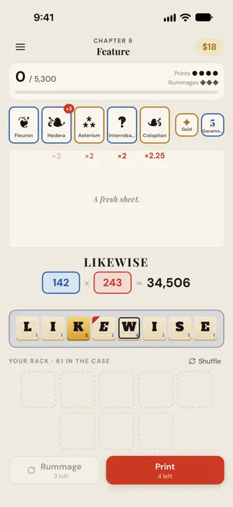 Out of Sorts: Word Roguelike screenshot 1