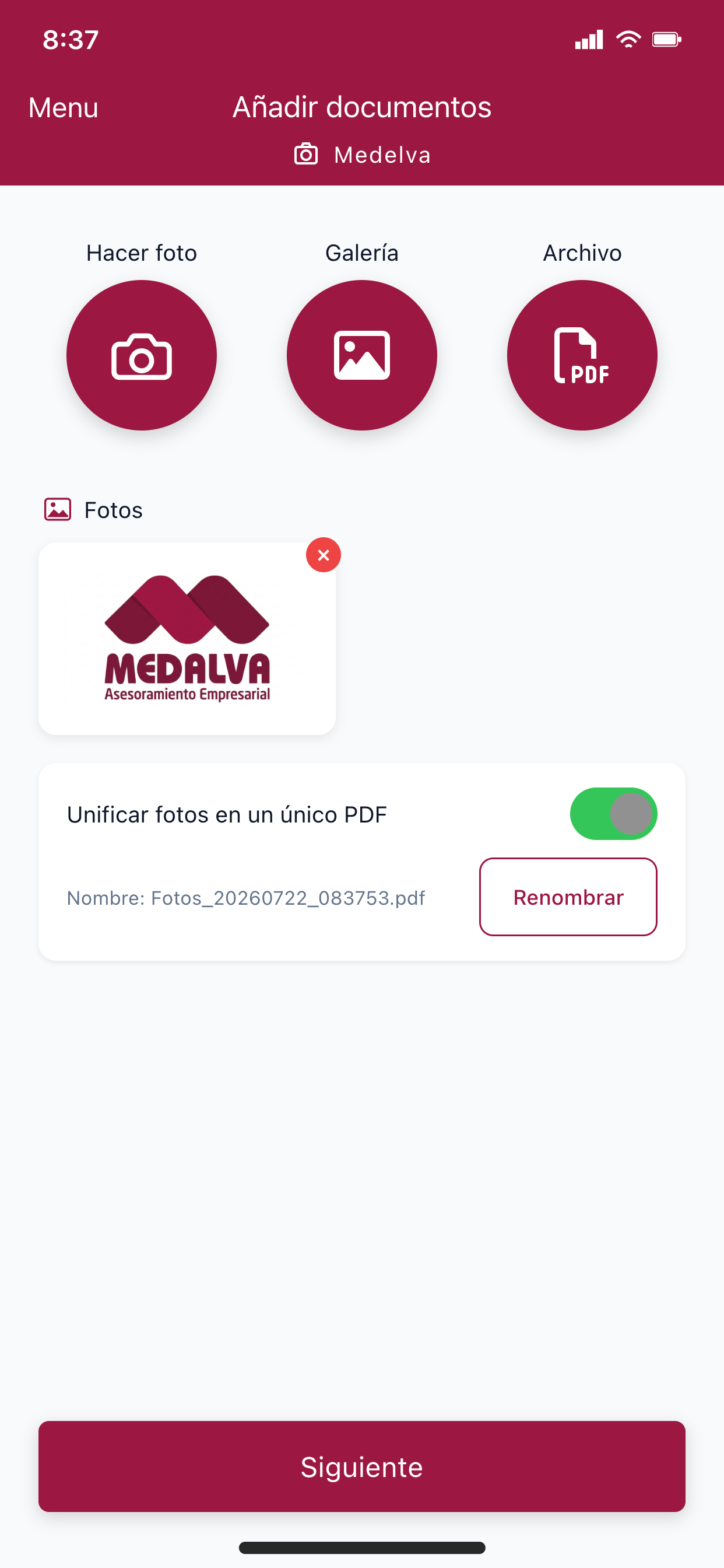 Medalva screenshot 4