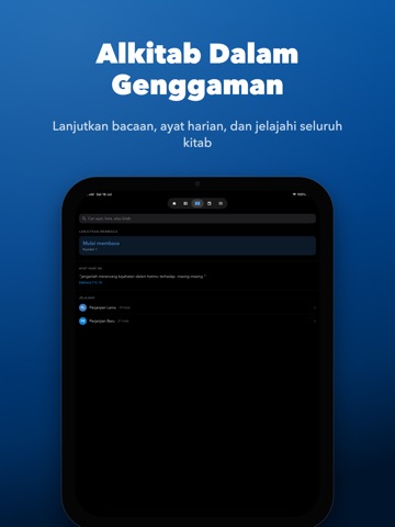 Gloria iPad screenshot