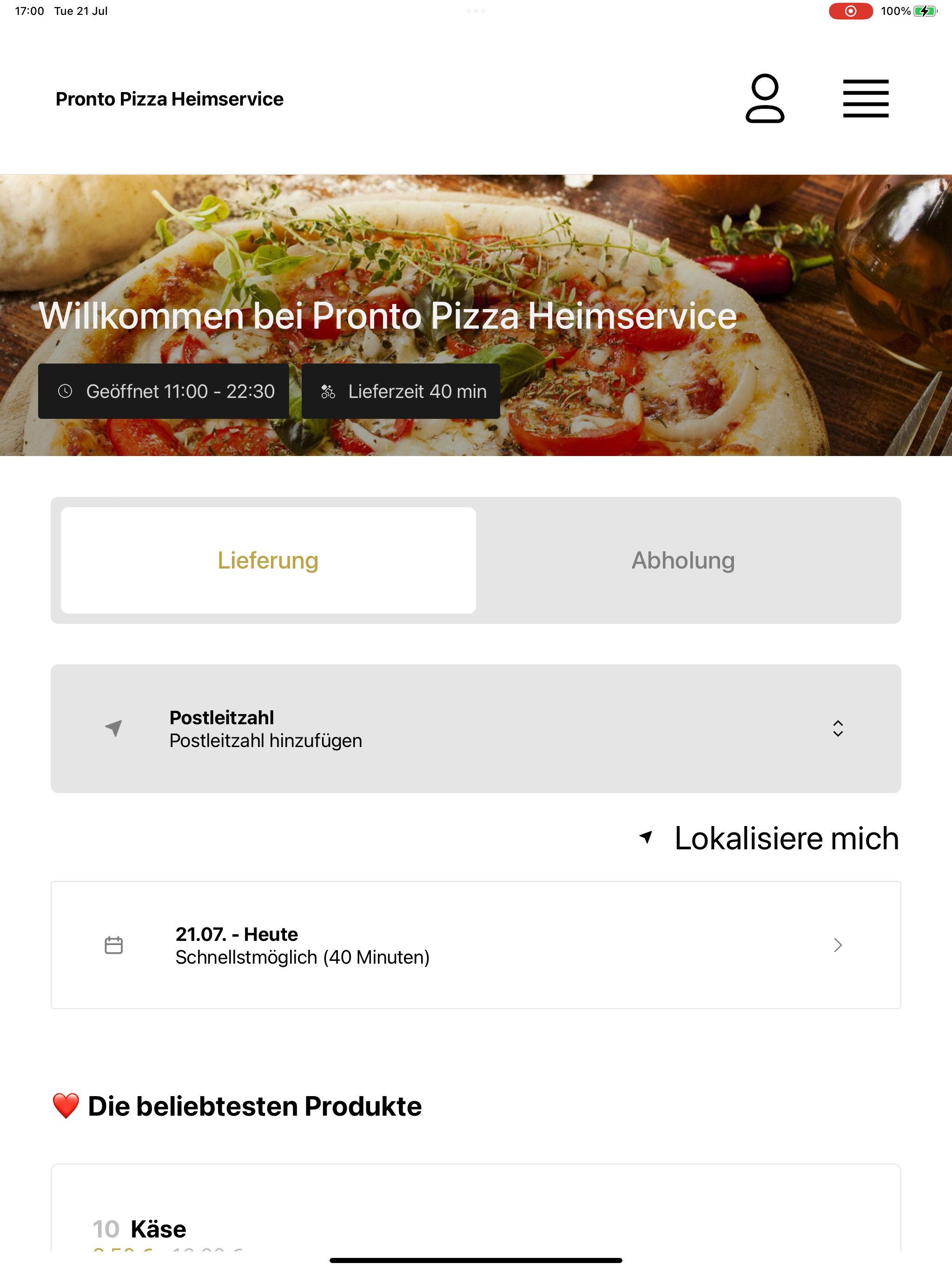 Pronto Pizza Schwieberdingen screenshot 13