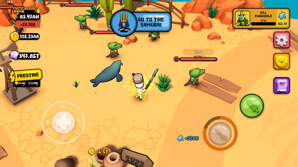 #4. Sword Island: Samurai (iOS) 由: OOX LIMITED