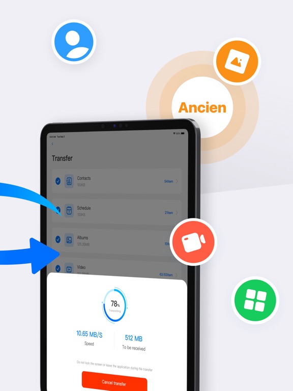 Screenshot #5 pour Clone Telephone - Migrer iOS