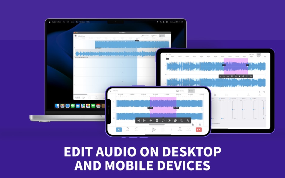 #5. Audio Editor - Record & Edit (macOS) 由: Music Paradise, LLC