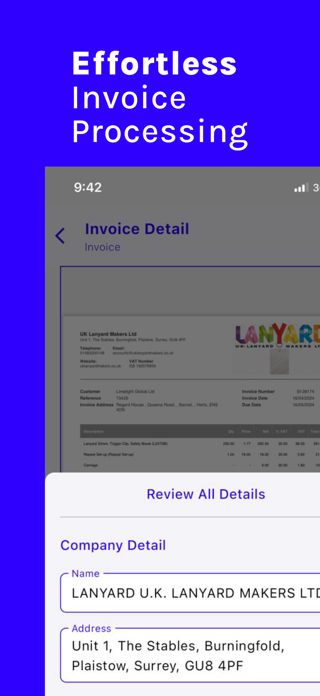 Intellimorph Invoice Manager Screenshot 5 of 5