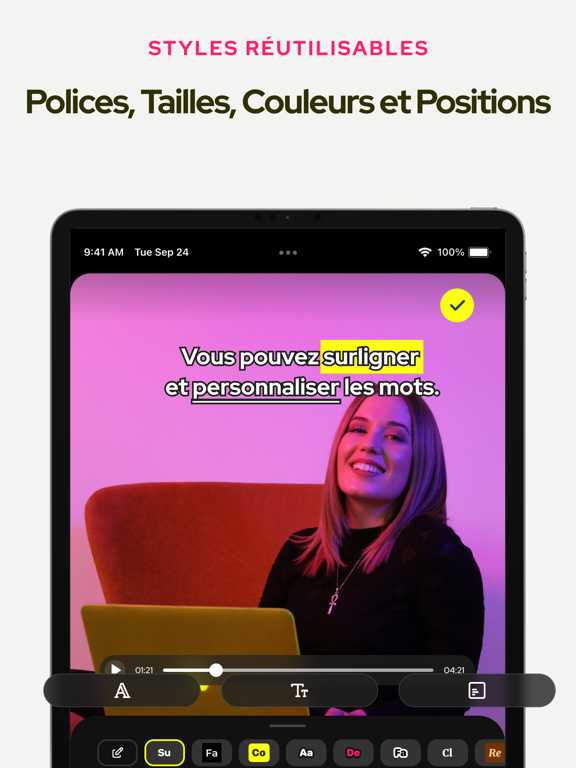 Screenshot #5 pour Captions, Sous titrer - SUBCAP