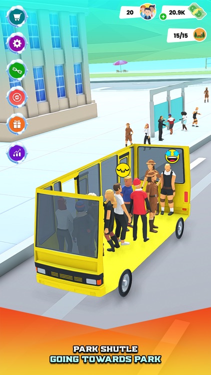 Bus Arrival Theme Park Games screenshot-4