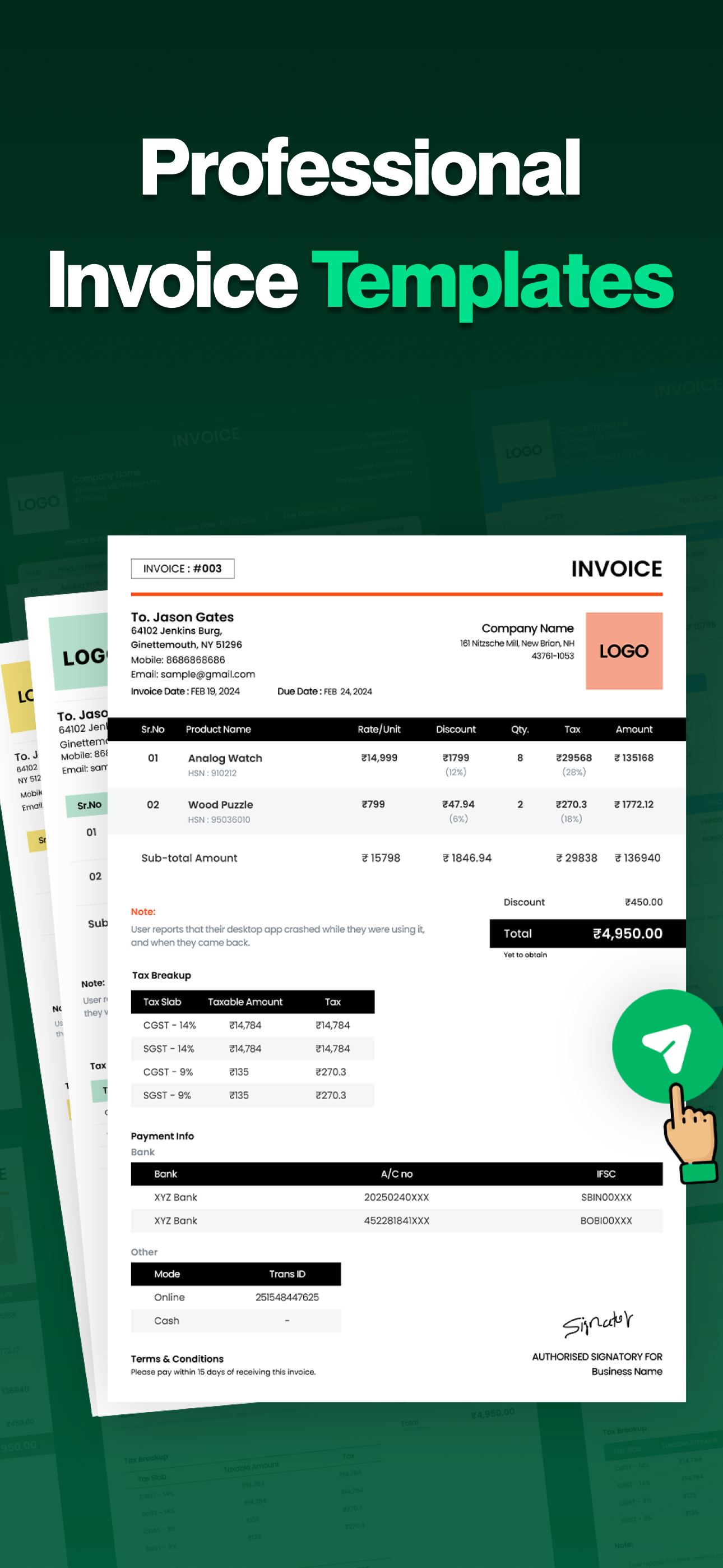 Invoice Maker - Easy Estimates screenshot 5
