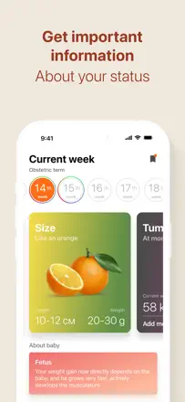 Pregnancy Tracker・App by Moms: Screenshot 2 von 9