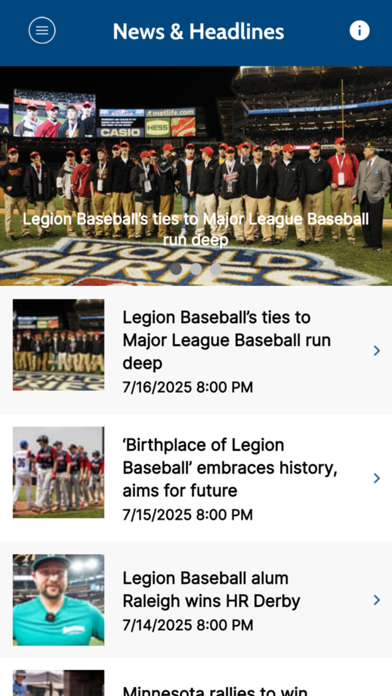 American Legion World Series Screenshot