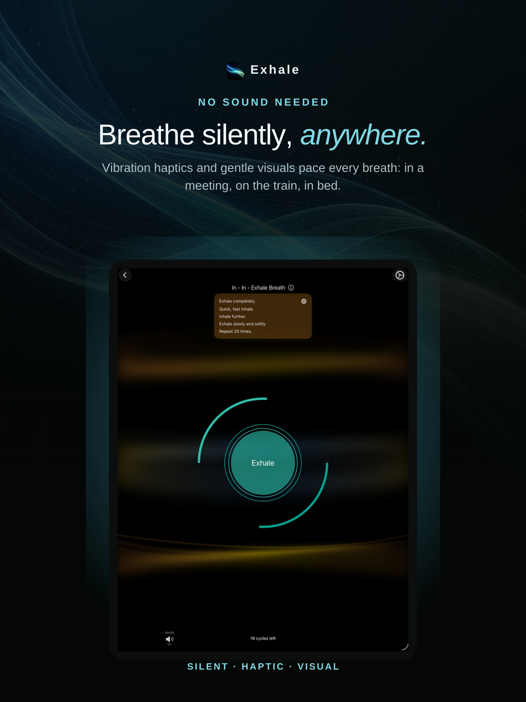 Exhale: Breathe Calm Anywhere screenshot 12