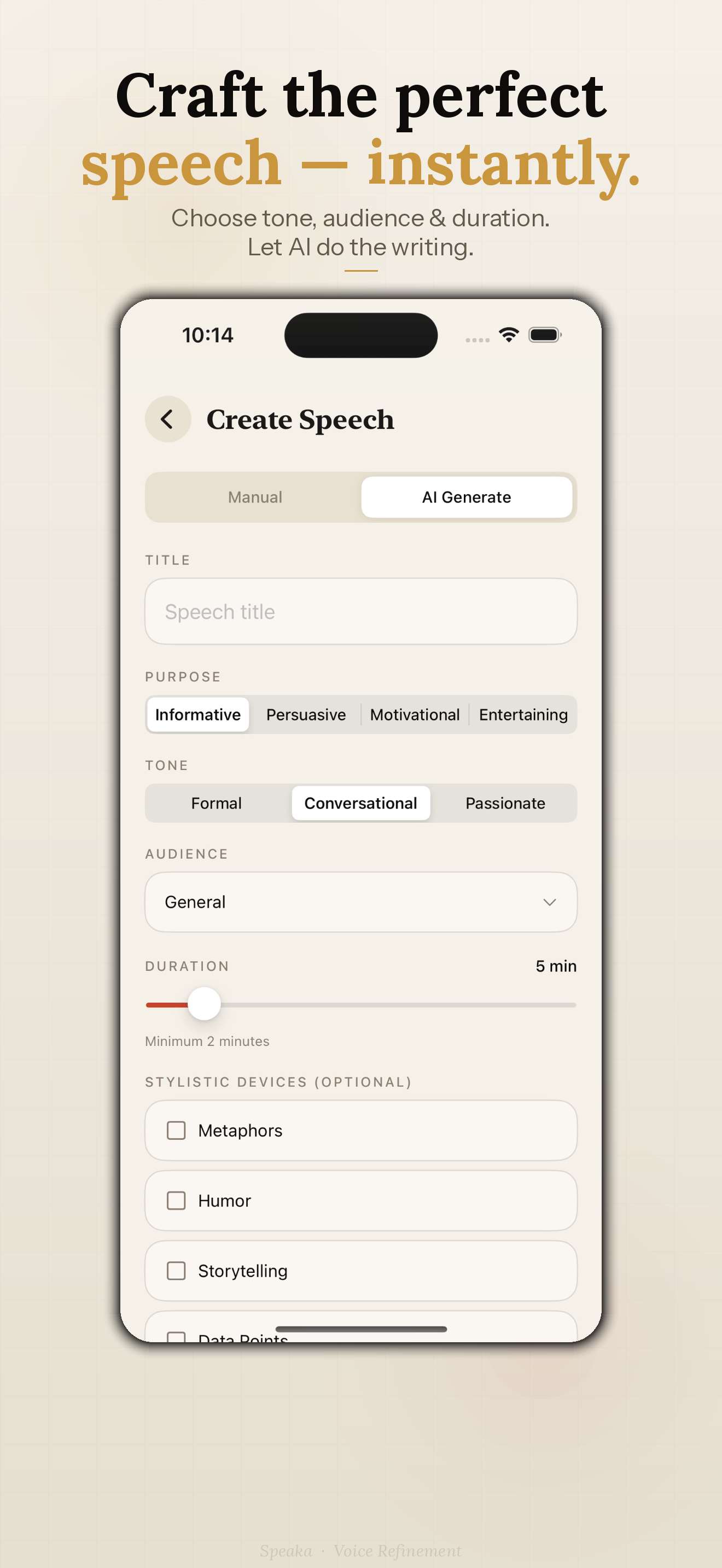 SpeechPrep screenshot 5