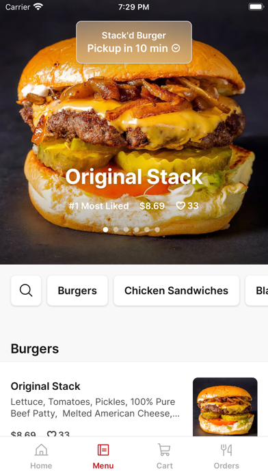 Stack'd Burger Screenshot
