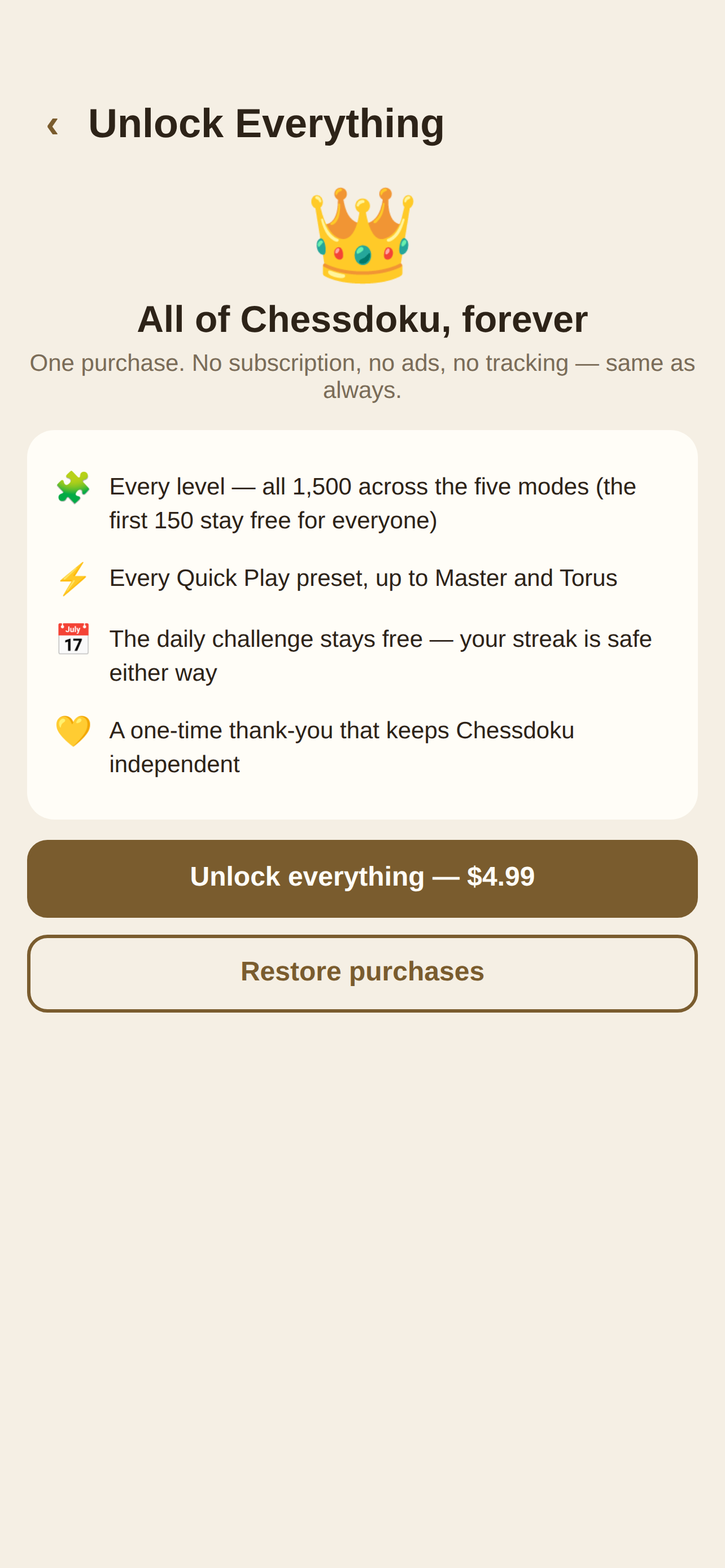 Chessdoku screenshot 6