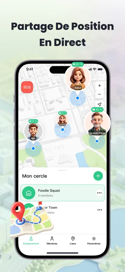 Screenshot 6 von 6 zu LocateFam: Live Location