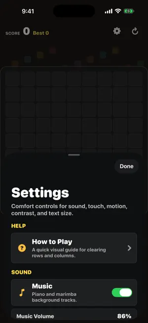 Neon Grid Blocks screenshot 3