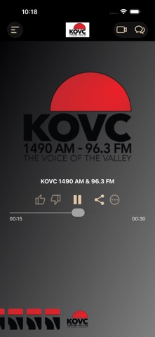 KOVC The Voice of the Valley app screenshot 2