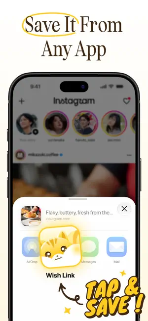 WishLink: Save Links & Places screenshot 4