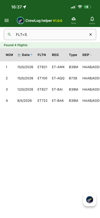 CrewLog helper Screenshot 5 of 10