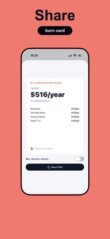 SubKill: Subscription Tracker Screenshot 4 of 5