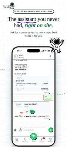 Tutti Agent Screenshot 1 of 4